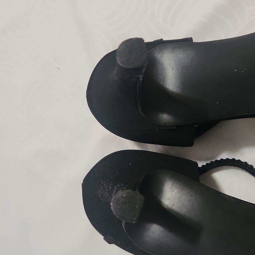 IMPO HEELS SHOES DRESS WOMANS BLACK SIZE 9.5 - Picture 7 of 9